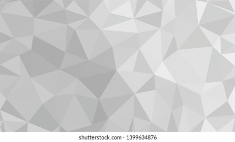 White Polygonal Mosaic Background, Low Poly Style, Vector illustration, Business Design Templates