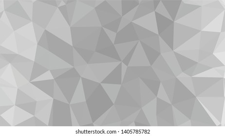 White Polygonal Mosaic Background, Low Poly Style, Vector illustration, Business Design Templates