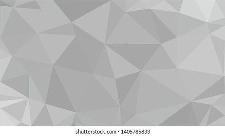 White Polygonal Mosaic Background, Low Poly Style, Vector illustration, Business Design Templates
