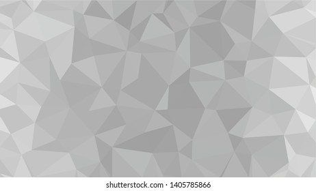 White Polygonal Mosaic Background, Low Poly Style, Vector illustration, Business Design Templates