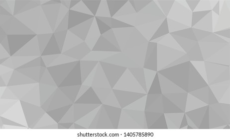 White Polygonal Mosaic Background, Low Poly Style, Vector illustration, Business Design Templates