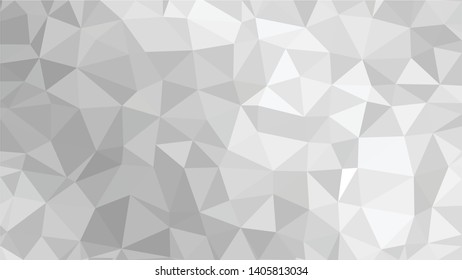 White Polygonal Mosaic Background, Low Poly Style, Vector illustration, Business Design Templates