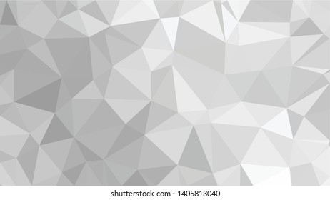 White Polygonal Mosaic Background, Low Poly Style, Vector illustration, Business Design Templates