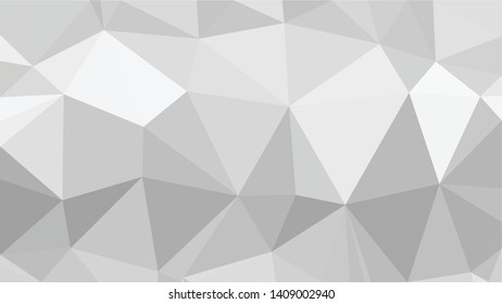 White Polygonal Mosaic Background, Low Poly Style, Vector illustration, Business Design Templates