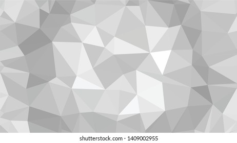 White Polygonal Mosaic Background, Low Poly Style, Vector illustration, Business Design Templates