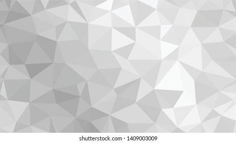 White Polygonal Mosaic Background, Low Poly Style, Vector illustration, Business Design Templates