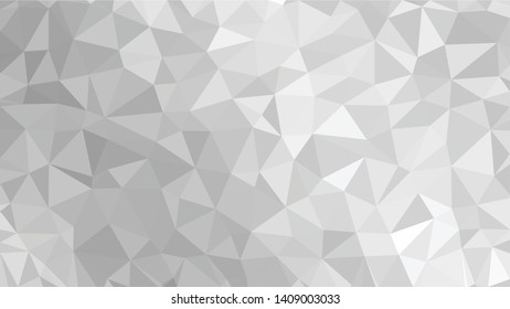 White Polygonal Mosaic Background, Low Poly Style, Vector illustration, Business Design Templates