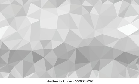 White Polygonal Mosaic Background, Low Poly Style, Vector illustration, Business Design Templates
