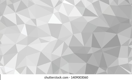 White Polygonal Mosaic Background, Low Poly Style, Vector illustration, Business Design Templates