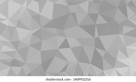 White Polygonal Mosaic Background, Low Poly Style, Vector illustration, Business Design Templates