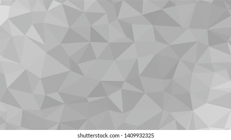 White Polygonal Mosaic Background, Low Poly Style, Vector illustration, Business Design Templates