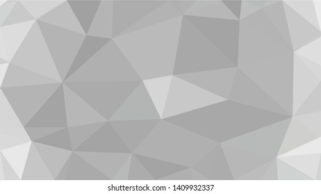 White Polygonal Mosaic Background, Low Poly Style, Vector illustration, Business Design Templates