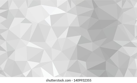 White Polygonal Mosaic Background, Low Poly Style, Vector illustration, Business Design Templates