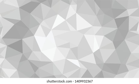 White Polygonal Mosaic Background, Low Poly Style, Vector illustration, Business Design Templates