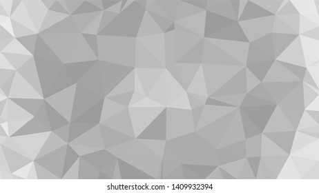 White Polygonal Mosaic Background, Low Poly Style, Vector illustration, Business Design Templates