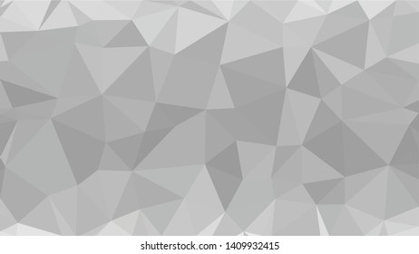 White Polygonal Mosaic Background, Low Poly Style, Vector illustration, Business Design Templates