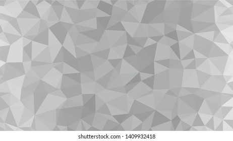 White Polygonal Mosaic Background, Low Poly Style, Vector illustration, Business Design Templates