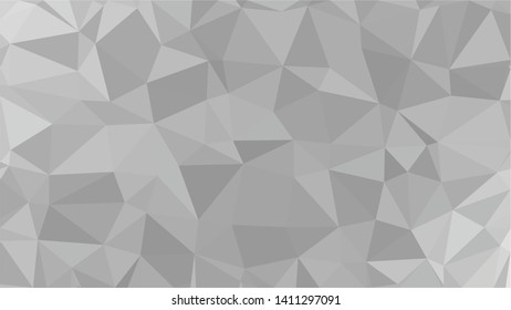 White Polygonal Mosaic Background, Low Poly Style, Vector illustration, Business Design Templates