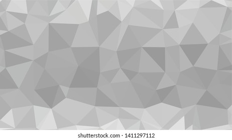 White Polygonal Mosaic Background, Low Poly Style, Vector illustration, Business Design Templates