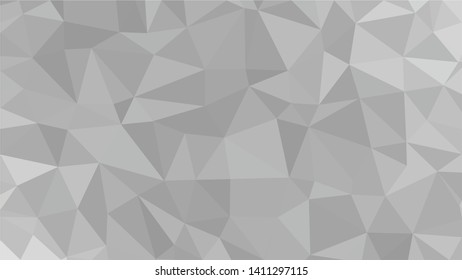White Polygonal Mosaic Background, Low Poly Style, Vector illustration, Business Design Templates