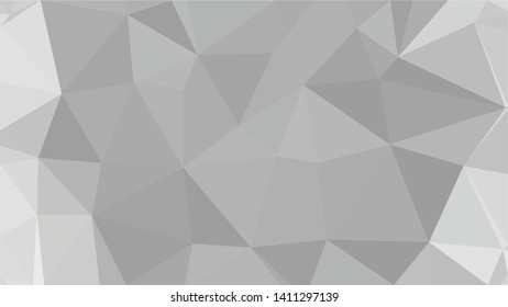 White Polygonal Mosaic Background, Low Poly Style, Vector illustration, Business Design Templates