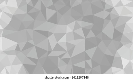 White Polygonal Mosaic Background, Low Poly Style, Vector illustration, Business Design Templates