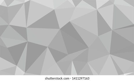 White Polygonal Mosaic Background, Low Poly Style, Vector illustration, Business Design Templates