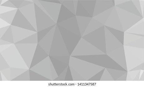 White Polygonal Mosaic Background, Low Poly Style, Vector illustration, Business Design Templates
