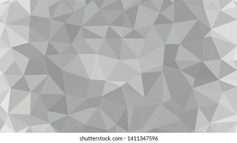 White Polygonal Mosaic Background, Low Poly Style, Vector illustration, Business Design Templates