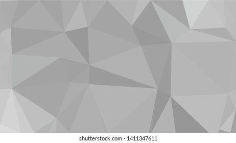 White Polygonal Mosaic Background, Low Poly Style, Vector illustration, Business Design Templates