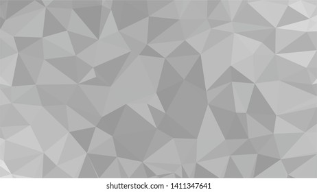 White Polygonal Mosaic Background, Low Poly Style, Vector illustration, Business Design Templates