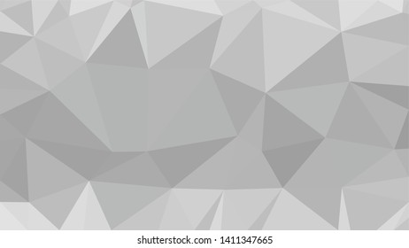 White Polygonal Mosaic Background, Low Poly Style, Vector illustration, Business Design Templates