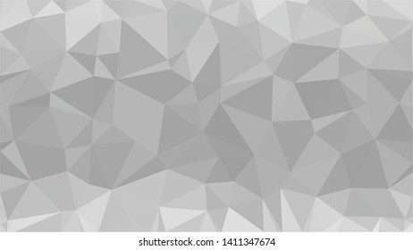 White Polygonal Mosaic Background, Low Poly Style, Vector illustration, Business Design Templates