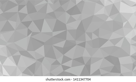 White Polygonal Mosaic Background, Low Poly Style, Vector illustration, Business Design Templates