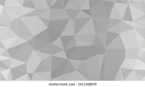 White Polygonal Mosaic Background, Low Poly Style, Vector illustration, Business Design Templates