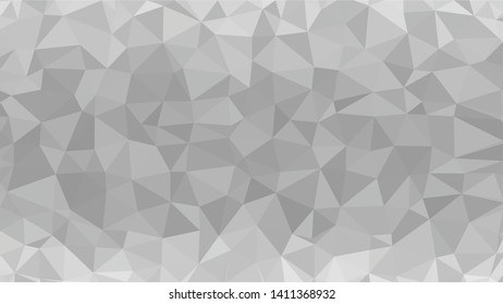 White Polygonal Mosaic Background, Low Poly Style, Vector illustration, Business Design Templates