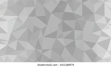 White Polygonal Mosaic Background, Low Poly Style, Vector illustration, Business Design Templates