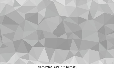 White Polygonal Mosaic Background, Low Poly Style, Vector illustration, Business Design Templates