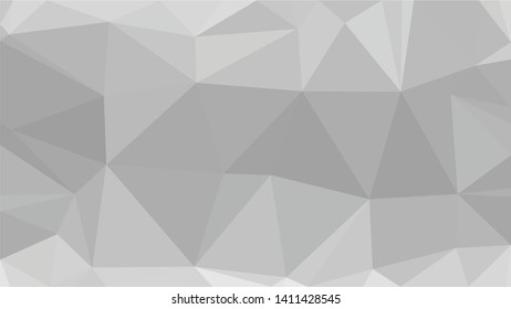 White Polygonal Mosaic Background, Low Poly Style, Vector illustration, Business Design Templates
