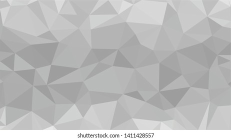 White Polygonal Mosaic Background, Low Poly Style, Vector illustration, Business Design Templates