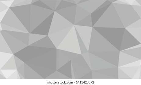 White Polygonal Mosaic Background, Low Poly Style, Vector illustration, Business Design Templates