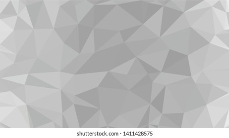 White Polygonal Mosaic Background, Low Poly Style, Vector illustration, Business Design Templates