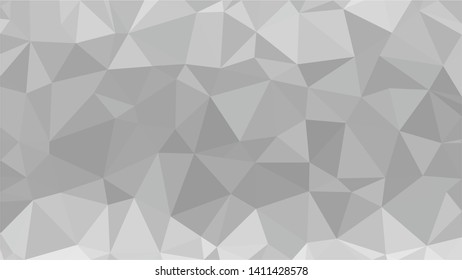 White Polygonal Mosaic Background, Low Poly Style, Vector illustration, Business Design Templates