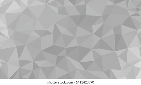 White Polygonal Mosaic Background, Low Poly Style, Vector illustration, Business Design Templates