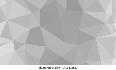 White Polygonal Mosaic Background, Low Poly Style, Vector illustration, Business Design Templates