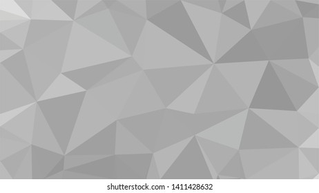 White Polygonal Mosaic Background, Low Poly Style, Vector illustration, Business Design Templates