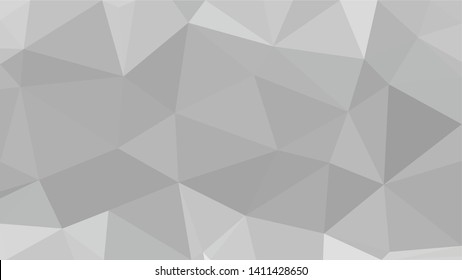 White Polygonal Mosaic Background, Low Poly Style, Vector illustration, Business Design Templates