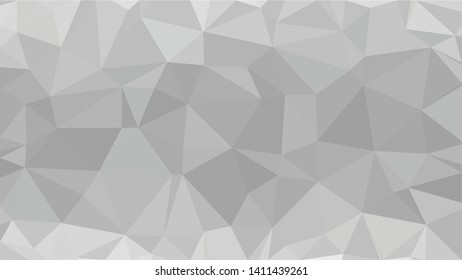 White Polygonal Mosaic Background, Low Poly Style, Vector illustration, Business Design Templates