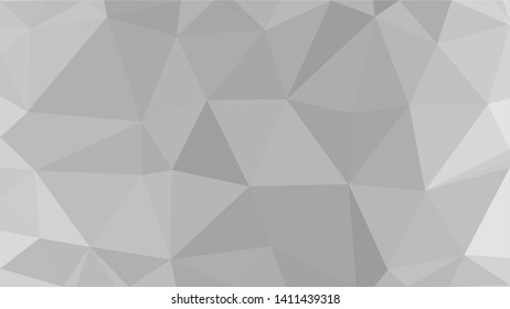 White Polygonal Mosaic Background, Low Poly Style, Vector illustration, Business Design Templates