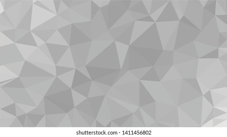 White Polygonal Mosaic Background, Low Poly Style, Vector illustration, Business Design Templates